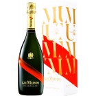 Шампанское Mumm Grand Cordon Brut белое брют в подарочной упаковке 0.75 л 12%