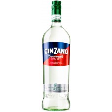 Вермут Cinzano Extra Dry сухий 1 л 18%