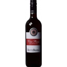 Вино Vino Rosso D Italia  красное полусухое Botte Buona 0,75 л 11,5% (8008530007362)