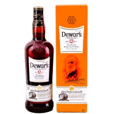 Виски Dewar's Special Reserve 12 лет выдержки 1 л 40% в подарочной упаковке